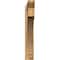 Ekena Millwork Imperial Slat Rough Sawn Outlooker, Western Red Cedar, 6"W x 34"D x 38"H OUT06X34X38IMP06RWR - alternate 2